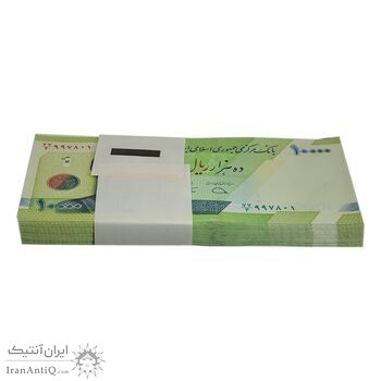 بسته اسکناس 10000 ریال (دژپسند - همتی) - UNC - جمهوری اسلامی