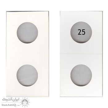 کاور نگهداری سکه mingt سایز 25 میلیمتر
