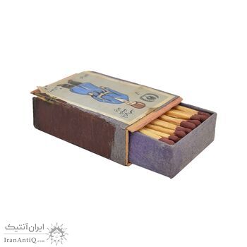 کبریت شرکت ملی طرح لباس محلی اصفهان - کد 006112