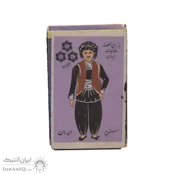کبریت شرکت سه ستاره طرح لباس محلی سنندج - کد 006217