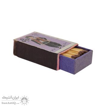 کبریت شرکت سه ستاره طرح لباس محلی سنندج - کد 006219