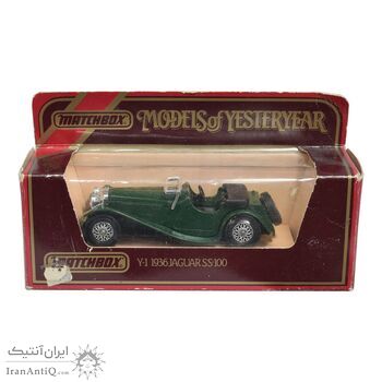 ماشین اسباب بازی آنتیک طرح jaguar ss 100 - کد 054376