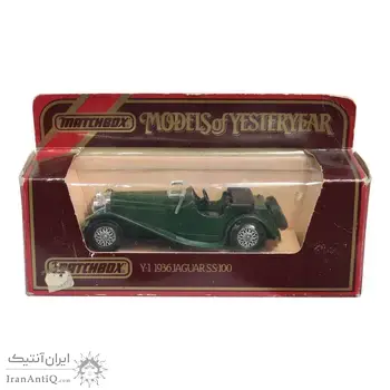 ماشین اسباب بازی آنتیک طرح jaguar ss 100 - کد 054376