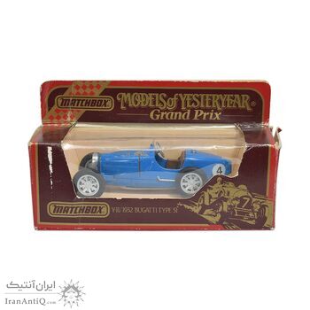 ماشین اسباب بازی آنتیک طرح bugatti type 51 - کد 054354