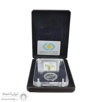 تمبر و مدال چهلمین سالگرد تاسیس صندوق بازنشستگی کارکنان بانک ها 1399