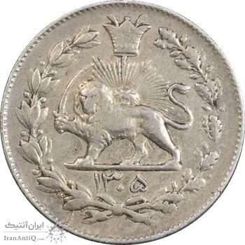 سکه 1000 دینار 1305 رایج - VF35 - رضا شاه سکه 1000 دینار 1305 رایج - VF35 - رضا شاه