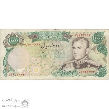 اسکناس 10000 ریال (انصاری - یگانه) - تک - VF20 - محمد رضا شاه اسکناس 10000 ریال (انصاری - یگانه) - تک - VF20 - محمد رضا شاه