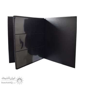 آلبوم اسکناس 10 برگ با گنجایش 60 اسکناس - با قاب