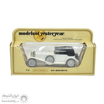 ماشین اسباب بازی آنتیک طرح mercedes ss - کد 054654