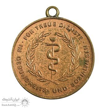 مدال برنز شایستگی - برای 10 سال خدمت در زمینه بهداشت و خدمات اجتماعی - EF - آلمان