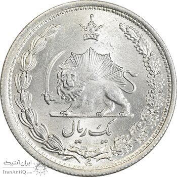 سکه 1 ریال 1312 - MS65 - رضا شاه سکه 1 ریال 1312 - MS65 - رضا شاه
