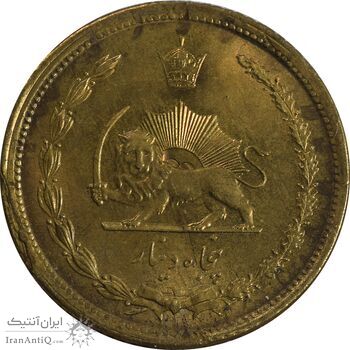 سکه 50 دینار 1342 برنز - MS63 - محمد رضا شاه