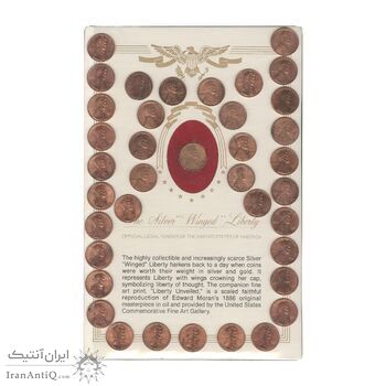 مجموعه سکه های 1 سنت لینکلن - آمریکا