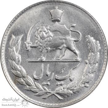 سکه 1 ریال 1332 - MS62 - محمد رضا شاه