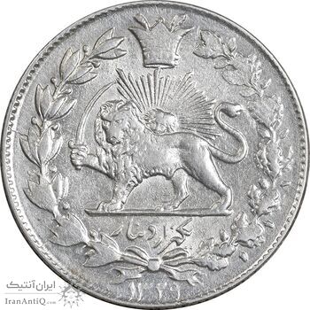 سکه 1000 دینار 1329 خطی - MS62 - احمد شاه