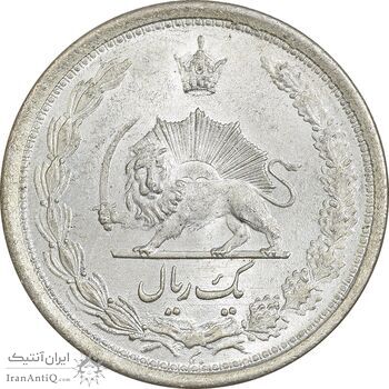 سکه 1 ریال 1313 - MS63 - رضا شاه