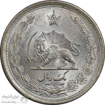 سکه 1 ریال 1313 - MS63 - رضا شاه