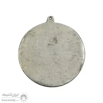 مدال نقره آویز فوتبال - EF - محمدرضا شاه