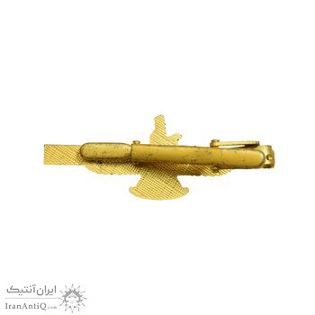 گیره کراوات طرح فروهر - AU - محمد رضا شاه گیره کراوات طرح فروهر - AU - محمد رضا شاه