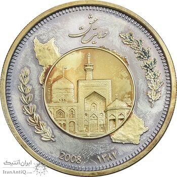 مدال یادبود ولایت 1387 - جعبه فابریک - UNC - جمهوری اسلامی