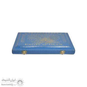 مدال های طلا و نقره سری جشنهای 2500 ساله شاهنشاهی - PF64 - محمد رضا شاه