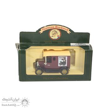 ماشین اسباب بازی آنتیک طرح تبلیغاتی the saturday evening post - کد 055436