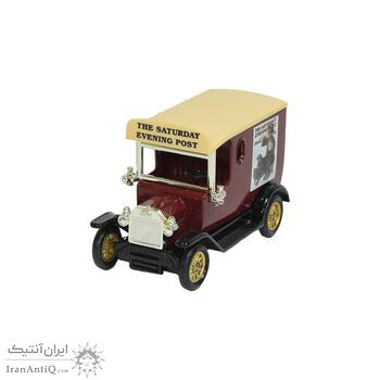 ماشین اسباب بازی آنتیک طرح تبلیغاتی the saturday evening post - کد 055436