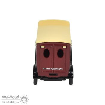 ماشین اسباب بازی آنتیک طرح تبلیغاتی the saturday evening post - کد 055436
