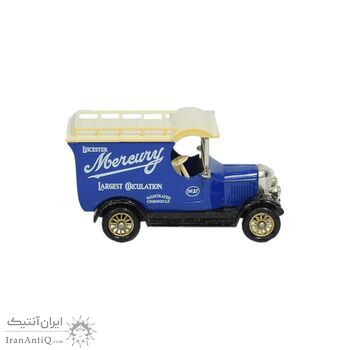 ماشین اسباب بازی آنتیک طرح تبلیغاتی the leicester mercury - کد 055444