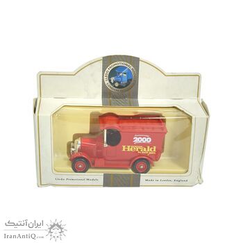 ماشین اسباب بازی آنتیک طرح تبلیغاتی evening herald - کد 055447