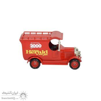ماشین اسباب بازی آنتیک طرح تبلیغاتی evening herald - کد 055447