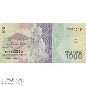 اسکناس 1000 روپیه 2016 جمهوری - تک - UNC63 - اندونزی