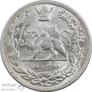 سکه 2000 دینار 1306 تصویری - ضرب لنینگراد - MS62 - رضا شاه سکه 2000 دینار 1306 تصویری - ضرب لنینگراد - MS62 - رضا شاه
