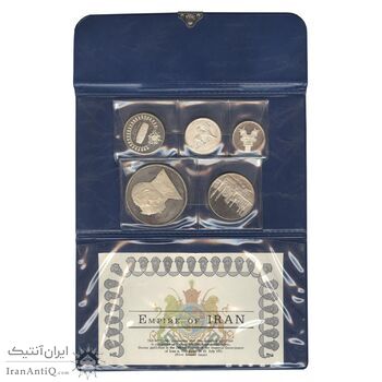 مدال های نقره سری جشنهای 2500 ساله شاهنشاهی - PF63 - محمد رضا شاه