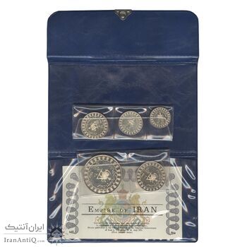 مدال های نقره سری جشنهای 2500 ساله شاهنشاهی - PF63 - محمد رضا شاه