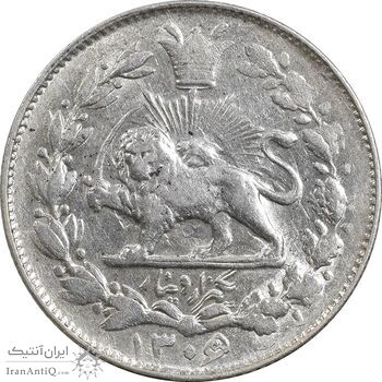 سکه 1000 دینار 1306/5 - سورشارژ تاریخ - MS60 - رضا شاه سکه 1000 دینار 1306/5 - سورشارژ تاریخ - MS60 - رضا شاه