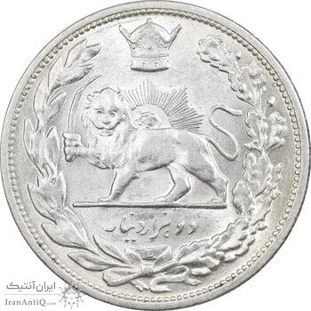 سکه 2000 دینار 1306 تصویری - ضرب لنینگراد - MS62 - رضا شاه سکه 2000 دینار 1306 تصویری - ضرب لنینگراد - MS62 - رضا شاه