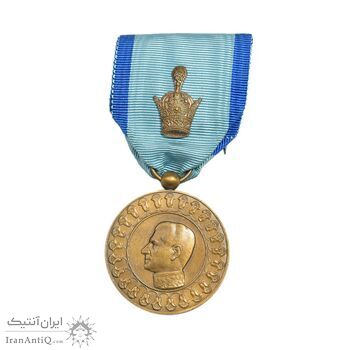 مدال یادبود آویزی بیست و پنجمین سده - روز - با جعبه فابریک - UNC - محمد رضا شاه