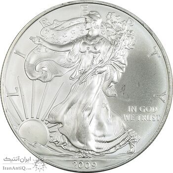 مدال یادبود 1 دلار 2009 عقاب - MS65 - آمریکا