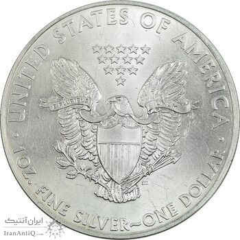 مدال یادبود 1 دلار 2015 عقاب - MS64 - آمریکا