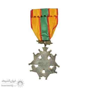 نشان خدمت شهربانی درجه دو - ضرب ایران - VF - محمد رضا شاه