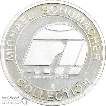 مدال یادبود میشائیل شوماخر - با جعبه فابریک - UNC - آلمان