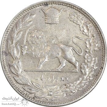 سکه 2000 دینار 1307 تصویری - MS60 - رضا شاه