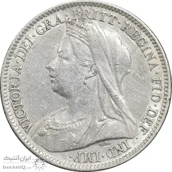 سکه 6 پنس 1898 ویکتوریا - EF40 - انگلستان