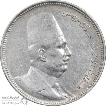 سکه 5 قروش 1341 فواد یکم - AU58 - مصر سکه 5 قروش 1341 فواد یکم - AU58 - مصر
