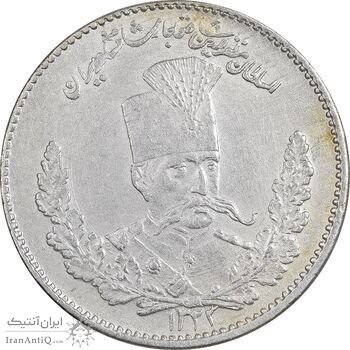 سکه 2000 دینار 1323 تصویری - AU50 - مظفرالدین شاه سکه 2000 دینار 1323 تصویری - AU50 - مظفرالدین شاه