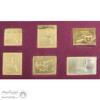 باکس 6 عددی تمبر یادبود نقره کلکسیونی - AU