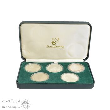 باکس 5 عددی مدال یادبود نقره کلکسیونی - PF63 - گلدکوئست