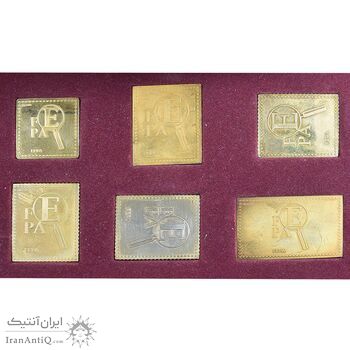 باکس 6 عددی تمبر یادبود نقره کلکسیونی - AU