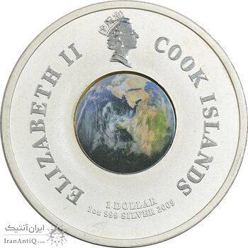 مدال یادبود اولین مرد روی ماه - PF64 - جزیره کوک